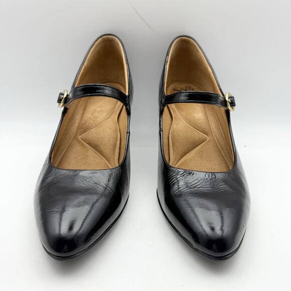 Sofft Womens Sienna Mary Jane Pumps US 11 M EU 43 Black Leather EUC - Picture 6 of 14